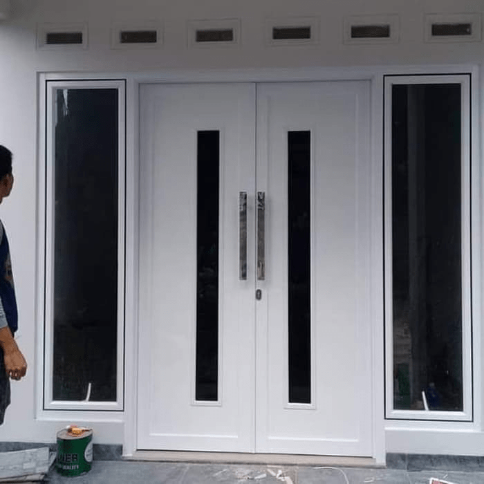 Model Pintu Aluminium Kupu Tarung